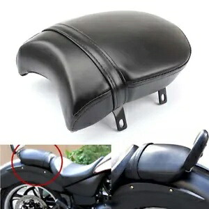 リアPUレザー乗客ピリオンパッドシートブラックVictory Vegas Kingpin Judge用 Rear PU Leather Passenger Pillion Pad Seat Black For Victory Vegas Kingpin Judge 【並行輸入品】
