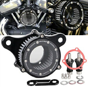 クラリティグレーエアクリーナーインテークフィルターキットハーレーツーリング93-07ソフテイルダイナ用 Clarity Gray Air Cleaner Intake Filter Kit For Harley Touring 93-07 Softail Dyna 【並行輸入品】