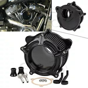 ブラック クラリティ エアクリーナー インテークフィルター ハーレー M8 ツーリング ロードキング ソフテイル用 Black Clarity Air Cleaner Intake Filter For Harley M8 Touring Road King Softail 【並行輸入品】