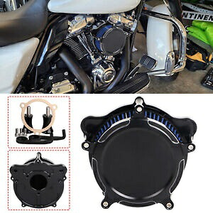 USエアクリーナーブルーインテークフィルターハーレーロードグライドウルトラFLTRUカスタムFLTRX用 US Air Cleaner Blue Intake Filter For Harley Road Glide Ultra FLTRU Custom FLTRX 【並行輸入品】