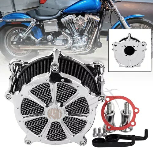 CNC カットエアクリーナーインテークフィルターハーレーツーリングエレクトラグライドクラシック FLHTC 用 CNC Cut Air Cleaner Intake Filter For Harley Touring Electra Glide Classic FLHTC 【並行輸入品】