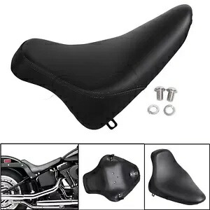 ハーレー ヘリテージ ソフテイル クラシック FLSTC デラックス FLSTN US 用 ブラック ドライバー ソロ シート Black Driver Solo Seat For Harley Heritage Softail Classic FLSTC Deluxe FLSTN US 【並行輸入品】