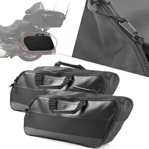 サドルバッグライナーオーガナイザーツアーバッグハーレーロードキングFLHRストリートグライドFLHX用 Saddlebag Liners Organizer Tour Bag For Harley Road King FLHR Street Glide FLHX 【並行輸入品】