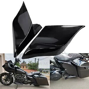 ペア拡張ストレッチサイドカバー ハーレーツーリング FLHT FLHX FLTR 2009-2013用 Pair Extended Stretched Side Covers For Harley Touring FLHT FLHX FLTR 2009-2013 【並行輸入品】