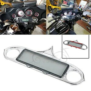 ハーレーエレクトラグライドクラシックFLHTCトライ用ステレオラジオダッシュインサートアクセントカバー Stereo Radio Dash Insert Accent Cover For Harley Electra Glide Classic FLHTC Tri 【並行輸入品】