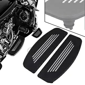 フロントライダーインサートフロアボードフットボードフットペグハーレーツーリングツアーグライド用 Front Rider Insert Floorboard Foot Board Foot Peg For Harley Touring Tour Glide 【並行輸入品】