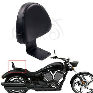 リアオートバイバックレストシートシーシーバーパッドキット Victory Gunner Vegas Kingpin 用 Rear Motorcycle Backrest Seat Sissy Bar Pad Kit For Victory Gunner Vegas Kingpin 【並行輸入品】