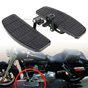 ドライバーフットボードフロアボードフットレストハーレーダイナワイドグライドソフテイルFL V-Rod用 Driver Footboard Floorboard Footrest For Harley Dyna Wide Glide Softail FL V-Rod 【並行輸入品】