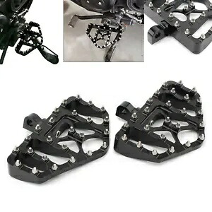 ハーレーツーリング XL883 ロードグライド FXD 用ワイドファット滑り止めフットペグ床板 Wide Fat Anti-Skid Foot Pegs Floorboards For Harley Touring XL883 Road Glide FXD 【並行輸入品】