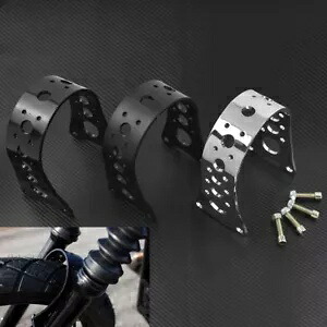 フロントフォークフェンダーブレーストラッカーハーレースポーツスター883 1200 88-17用ナローフィット Front Fork Fender Brace Tracker Narrow Fit For Harley Sportster 883 1200 88-17 【並行輸入品】