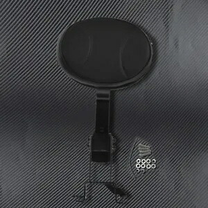 調整可能なドライブ バックレスト 取り付けキット付き 2014-2018 インドモデルに適合 ブラック Adjustable Drive Backrest w/ Mounting Kit Fit For Indian Models 2014-2018 Black 【並行輸入品】