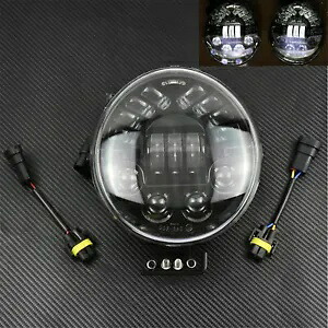 オートバイ LED ヘッドライト デイタイムランニングライト付き V ロッド VRSCA VRSCB VRSCR に適合 Motorcycle LED Headlight w/Daytime Running Light Fit For V-Rod VRSCA VRSCB VRSCR 【並行輸入品】