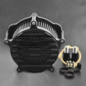 マットブラックストライプエアクリーナーグレーエアフィルターハーレースポーツスターXL 04-23用 Matte Black Stripe Air Cleaner Gray Air Filter Fit For Harley Sportster XL 04-23 【並行輸入品】