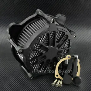 ドットリングエアフィルターグレークリーナーインテークハーレーソフテイルダイナFXR 2000-15用 Dots Ring Air Filter Gray Cleaner Intake Fit For Harley Softail Dyna FXR 2000-15 【並行輸入品】
