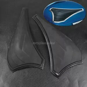 ブラック サドルバッグ スカッフ プロテクター ハーレー ツーリング エレクトラグライド 2014-2019 に適合 Black Saddlebag Scuff Protectors Fit For Harley Touring Electra Glide 2014-2019 【並行輸入品】