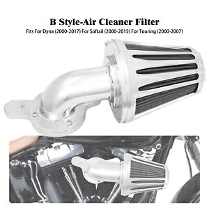 クロームコーンアルミニウムエアクリーナーフィルター グレーインテークエレメント付き ハーレーに適合 Chrome Cone Aluminum Air Cleaner Filter w/ Gray Intake Element Fits For Harley 【並行輸入品】