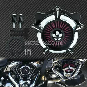 エアフィルター インテーク クリーナー レッド ハーレー ロードキング グライド 07 ソフトテール ダイナ 00-15用 Air Filter Intake Cleaner Red For Harley Road King Glide 07 Softtail Dyna 00-15 【並行輸入品】