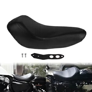ブラック フロント ライダー ドライバー ソロ シート クッション スポーツスター XL1200 48 2016-2020 に適合 Black Front Rider Driver Solo Seat Cushion Fit For Sportster XL1200 48 2016-2020 【並行輸入品】