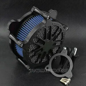 ドットリングエアフィルターブルークリーナーインテークフィットハーレーツーリング 08-16 FXDLS 2017 Dots Ring Air Filter Blue Cleaner Intake Fit For Harley Touring 08-16 FXDLS 2017 【並行輸入品】