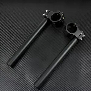 ユニバーサル 1インチ 39mm クリップオンハンドルバー ハーレーボバーチョッパークルーザーレーサーに適合 Universal 1\