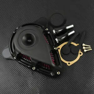 回転式エアクリーナーエアフィルターシステムハーレーダイナ 2000-17 ソフテイル 00-15 に適合 Turnable Air Cleaner Air Filter System Fit For Harley Dyna 2000-17 Softail 00-15 【並行輸入品】
