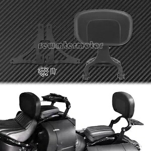 オートバイ多目的ドライバー & 助手席バックレスト スポーツスター 2000-2022 に適合 Motorcycle Multi-Purpose Driver & Passenger Backrest Fit For Sportster 2000-2022 【並行輸入品】