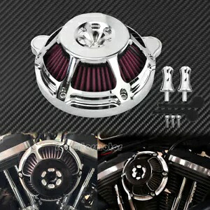 クロームファーストステージエアクリーナーエアフィルターハーレー FLHTK FLHR FLHTCUTG に適合 Chrome First Stage Air Cleaner Air Filter Fit For Harley FLHTK FLHR FLHTCUTG 【並行輸入品】