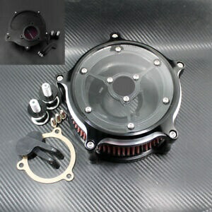 オートバイエアクリーナーインテークフィルターハーレーツーリング 2017-19 ソフテイル 2018 に適合 Motorcycle Air Cleaner Intake Filter Fit For Harley Touring 2017-19 Softail 2018 【並行輸入品】