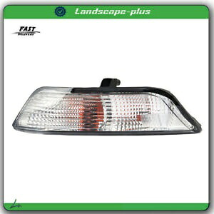 左側パークターンシグナルマーカーライトランプ 電球付き 2015-2017 フォード マスタング用 Left Side Park Turn Signal Marker Light Lamps W/Bulbs For 2015-2017 Ford Mustang 【並行輸入品】