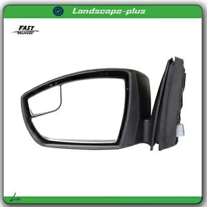 2015-2018 フォードフォーカス運転席側反転ミラーライトなし左 For 2015-2018 Ford Focus Driver Side Reversing Mirror Left Without Light 【並行輸入品】