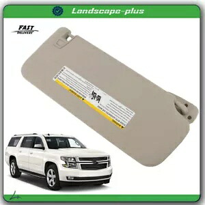 ドライバー左サンバイザー ミラーグレー 2007-2014 シルバラード タホ ユーコン サバーバン用 Driver Left Sun Visor Mirror Gray For 2007-2014 Silverado Tahoe Yukon Suburban 【並行輸入品】