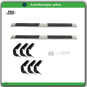 ランニングボード スチール 新品 2019-2024 ダッジ・ラム 1500 クルーキャブ 6インチ サイドステップに適合 Running Boards Steel New Fit For 2019-2024 Dodge Ram 1500 Crew Cab 6\