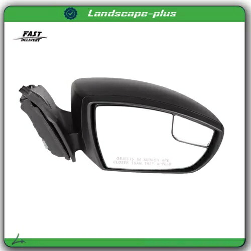 15-18 フォードフォーカス新しい助手席側反転ミラー RH ライトなしに適合 Fit For 15-18 Ford Focus New Passenger Side Reversing Mirror RH Without Light 【並行輸入品】