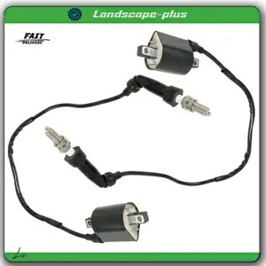 2 x イグニッションコイル & スパークプラグ スズキ イントルーダー 1500 VL1500 1998-2004 に適合 2 x Ignition Coil & Spark Plug Fit For Suzuki Intruder 1500 VL1500 1998-2004 【並行輸入品】