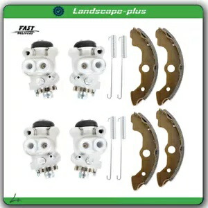 ホンダフォアマン 450 TRX450 TRX450ES 4× ブレーキホイールシリンダー 靴付き For Honda Foreman 450 TRX450 TRX450ES 4× Brake Wheel Cylinders with Shoes 【並行輸入品】