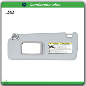 運転席側サンバイザー グレー トヨタ 2004-2007 ハイランダー 74320-48260-B0用 Driver Side Sun Visor Gray New For Toyota 2004-2007 Highlander 74320-48260-B0 【並行輸入品】