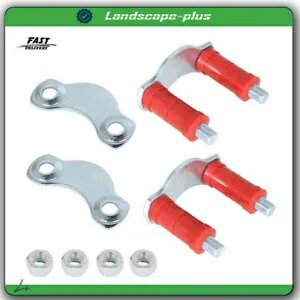 リアリーフスプリングポリウレタンシャックルキット 1955 シボレー 150 210 Belair Nomad 用 Rear Leaf Spring Polyurethane Shackle Kit For 1955 Chevy 150 210 Belair Nomad 【並行輸入品】