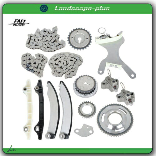 タイミングチェーンキット ジープリバティ ダッジラム 1500 デュランゴ ダコタ VIN K 3.7に適合 Timing Chain Kit Fit For Jeep Liberty Dodge Ram 1500 Durango Dakota VIN K 3.7 【並行輸入品】