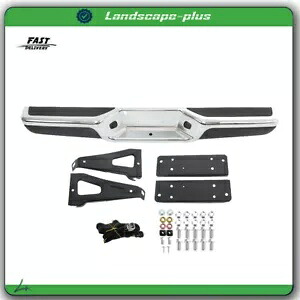 リアステップバンパーアセンブリクロームスチールフィット 1997 1998-2003 2004 ダッジダコタ Rear Step Bumper Assembly Chrome Steel Fit For 1997 1998-2003 2004 Dodge Dakota 【並行輸入品】