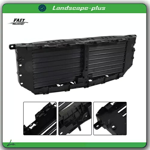 アッパーラジエーターシャッターアセンブリ モーター付き 2021-2022 フォード F-150 601-566用 Upper Radiator Shutter Assembly With Motor For 2021-2022 Ford F-150 601-566 【並行輸入品】