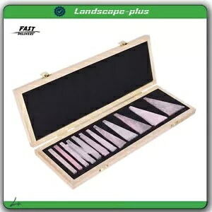 12 個の精密スチールアングルブロックセット 1/4 ～ 30 度ゲージブロック 12 Pcs Precision Steel Angle Block Set 1/4 To 30 Degree Gauge Block 【並行輸入品】