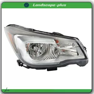 2017-2018 スバルフォレスターヘッドライトヘッドランプハロゲンタイプ工場乗客用 For 2017-2018 Subaru Forester Headlight Headlamp Halogen Type Factory Passenger 【並行輸入品】
