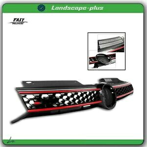 2010-2013 VW ゴルフ GTI 14 MK6 TDI ハニカムフロントアッパーフードグリル用 For 2010-2013 VW Golf GTI 14 MK6 TDI Honeycomb Front Upper Hood Grille 【並行輸入品】 35,750円