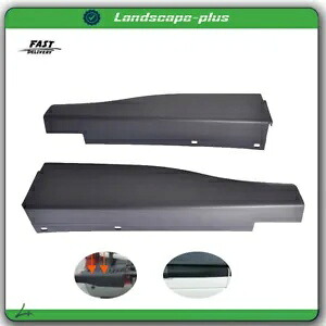 フォード F250 F350 右 + 左側フレックスステップテールゲート成形トリムキャップブラック FOR Ford F250 F350 Right+Left Side Flex Step Tailgate Molding Trim Cap Black 【並行輸入品】