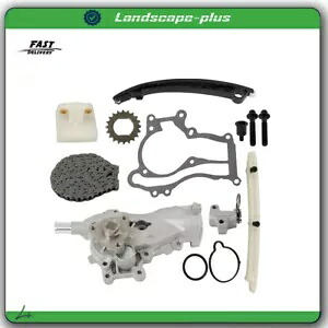 タイミングチェーンキット ウォーターポンプ 11-21 シボレー ソニック トラックス ビュイック アンコール 1.4L用 Timing Chain Kit Water Pump For 11-21 Chevrolet Sonic Trax Buick Encore 1.4L 【並行輸入品】