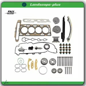 タイミングチェーンキット 08-15 シボレー マリブ エクイノックス L4 2.4L MLS ヘッドガスケットセット Timing Chain Kit For 08-15 Chevrolet Malibu Equinox L4 2.4L MLS Head Gasket Set 【並行輸入品】