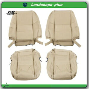 00-06 2007 トヨタ セコイア シートカバー 運転席&助手席ボトム&トップ タン For 00-06 2007 Toyota Sequoia Seat Cover Driver & Passenger Bottom & Top Tan 【並行輸入品】