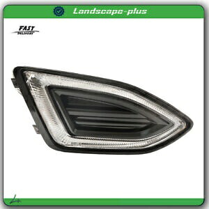 LED DRL パーキングライトバンパーフォグドライビングランプ右側 2015-2018 フォードエッジ LED DRL Parking Light Bumper Fog Driving Lamp Right Side For 2015-2018 Ford Edge 【並行輸入品】