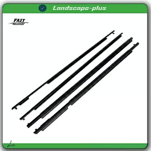 シールベルトモールディング外側ウィンドウウェザーストリップ 4 個 2010-2021 トヨタ 4 ランナー Seal Belt Moulding Outside Window Weatherstrip 4Pcs For 2010-2021 Toyota 4Runner 【並行輸入品】