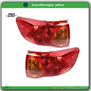 テールライトアセンブリ 2009-2010 トヨタ カローラ ペアセット 右 + 左リアサイド Tail Light Assembly For 2009-2010 Toyota Corolla Pair Set Right + Left Rear Side 【並行輸入品】